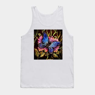 Blue morpho Tank Top